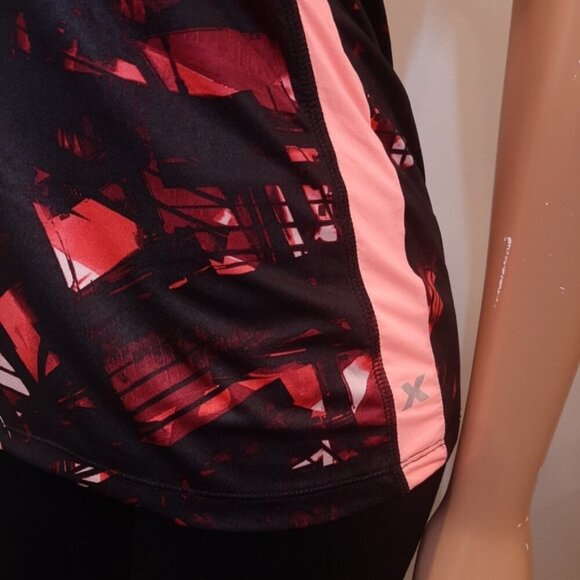 3/$20 XERSION Vneck Athletic Tank Top Geometric Racerback Sporty Womens Small - Picture 6 of 11